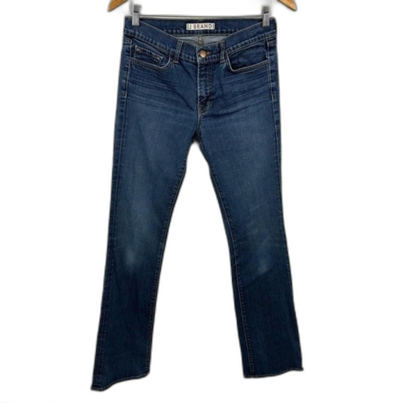 J Brand The Pencil Slim Darkvint Blue Denim Jeans Size 28 - Picture 1 of 11